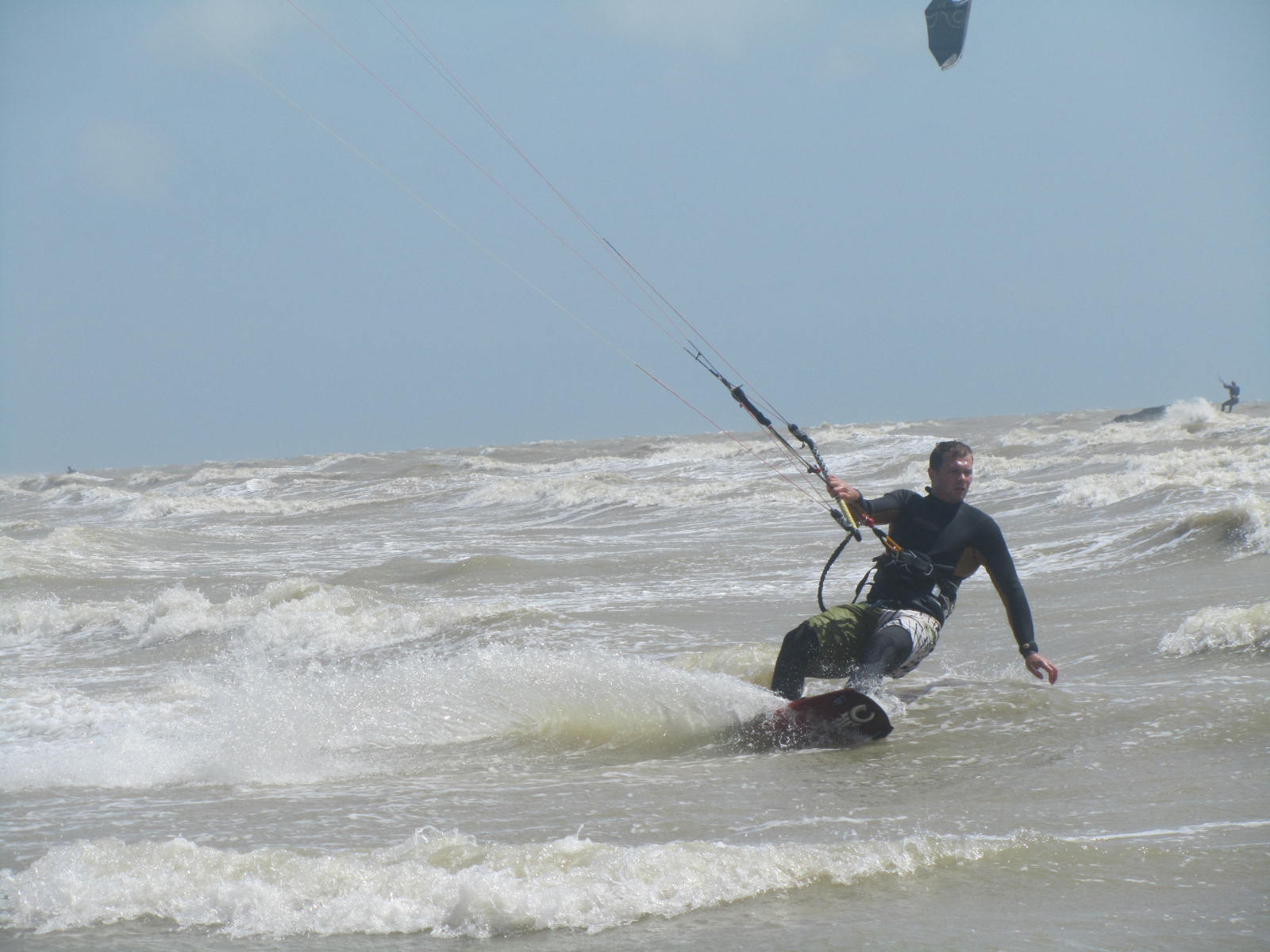 kitesurfing at camber sands east sussex