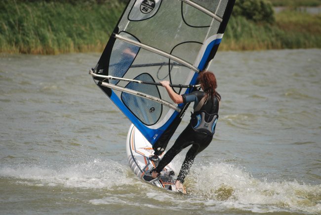 Intermediate / Advanced Windsurfing Lesson at Rye Watersports