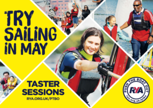 Try Sailing in May Banner