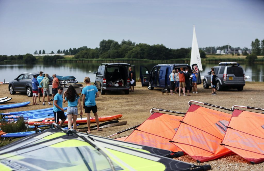 launch watersports equipment