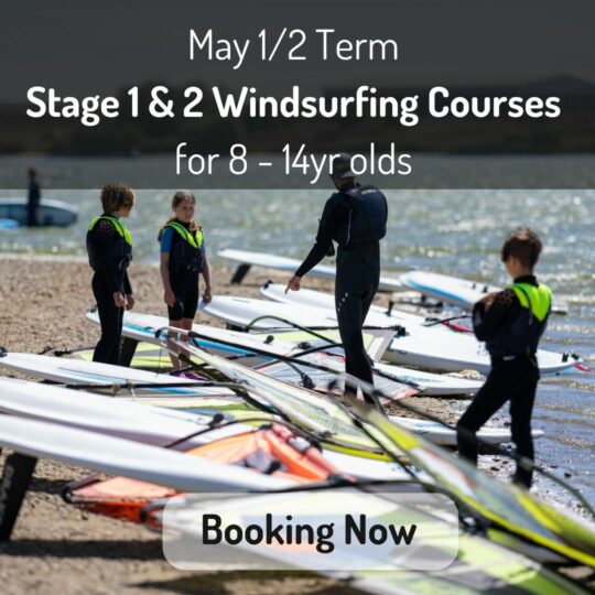 Stage 1 & 2 Windsurfing Courses